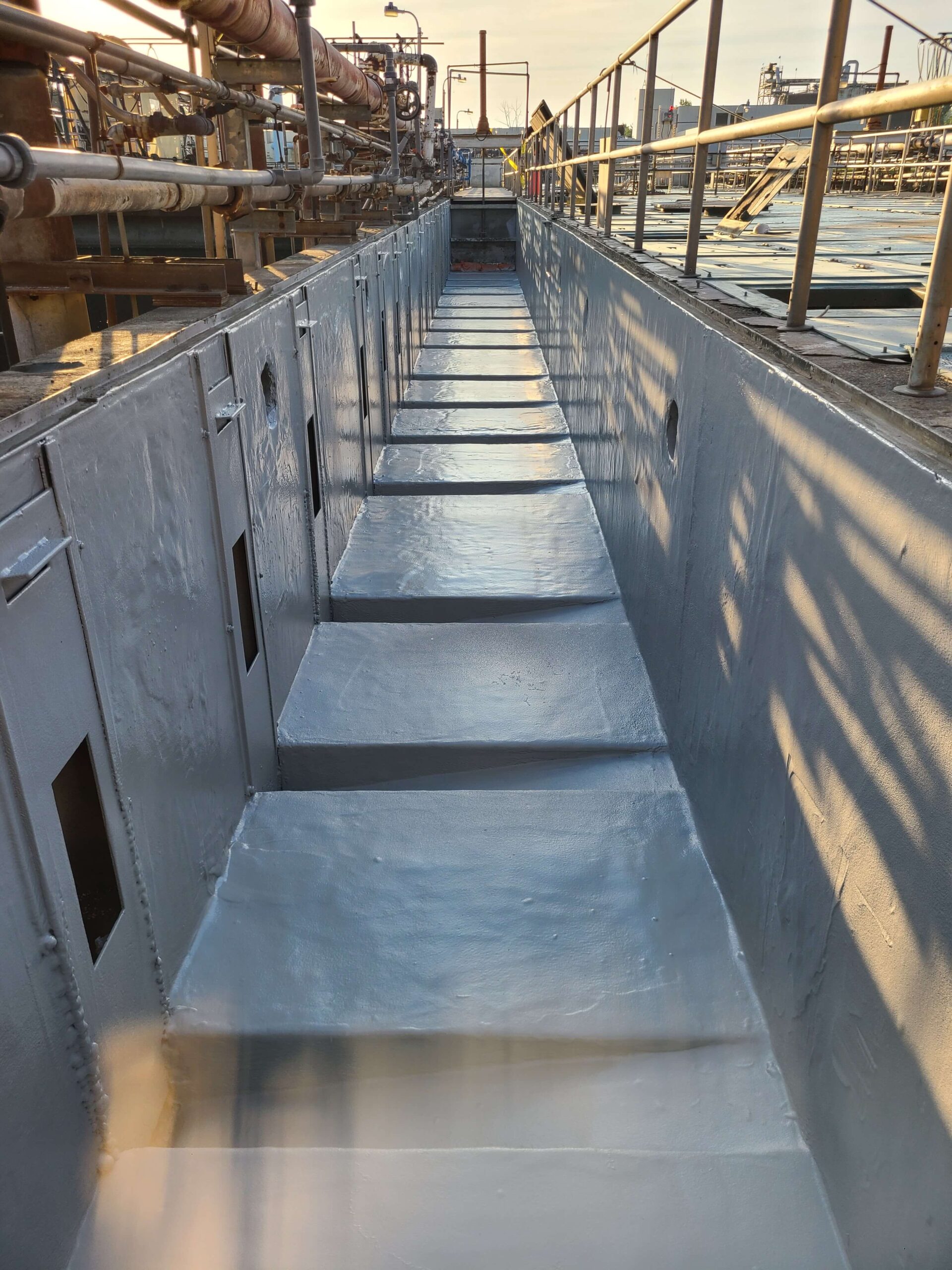 Restoration of wastewater infrastructure